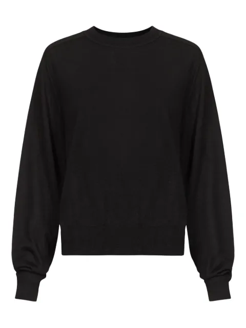 LouLou de Saison Angus drop-shoulder ribbed sweater Brown ANGUS
