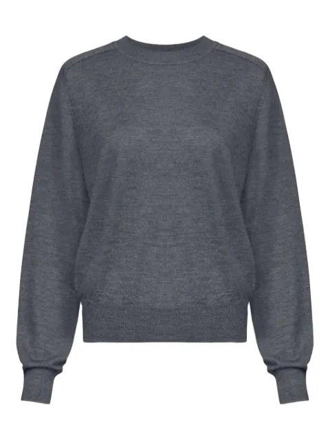 LouLou de Saison Angus crew-neck cashmere sweater Grey ANGUS