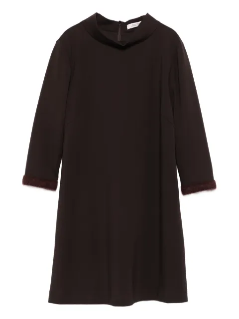 Dorothee Schumacher A-line mini dress Brown 248004