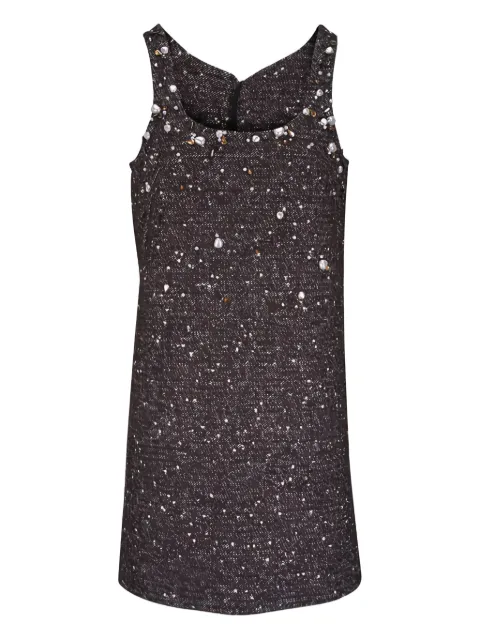 Dorothee Schumacher embellished mini dress Brown 241204