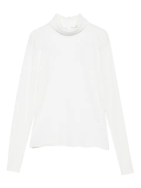 Dorothee Schumacher turtleneck long-sleeve top White 223104
