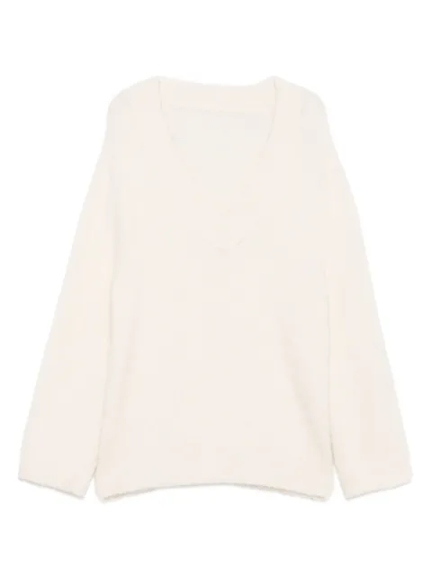 Dorothee Schumacher V-neck sweater White 216303