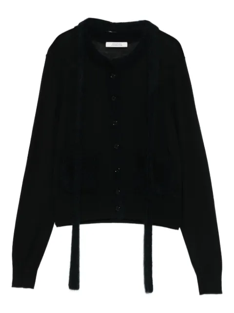 Dorothee Schumacher round-neck cashmere cardigan Black 211201