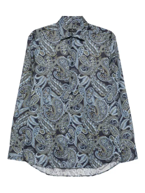 ETRO paisley-print shirt Blue MRIB000199SA5O0