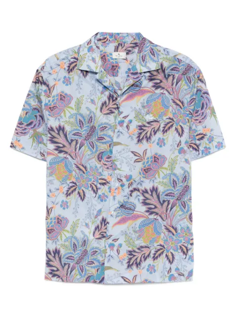 ETRO floral-print shirt Blue MRIC001399SA5K9