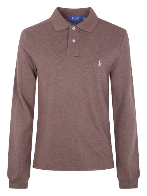 Polo Ralph Lauren long-sleeve polo shirt Brown 710681126096