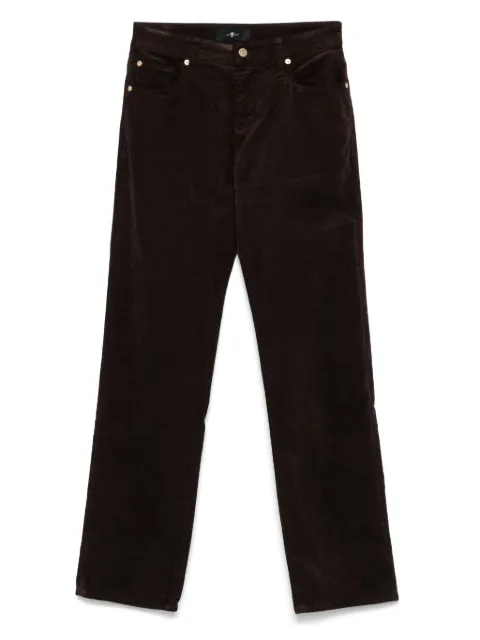 7 For All Mankind corduroy trousers Brown 7UC90V64