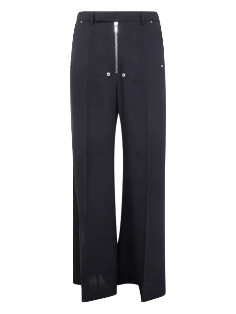 Rick Owens Belas zip-front wide-leg trousers Black RU02E1354WA