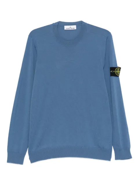 Stone Island crew-neck sweater Blue K2S155100071S00C4