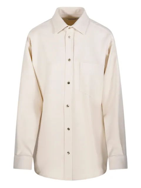 DARKPARK breast-pocket long-sleeve shirt Neutrals WSH04FAC42