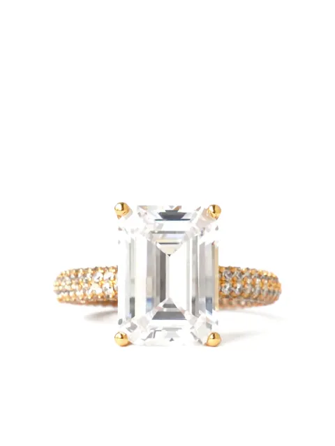 Izabel Display Mega Rectangle ring Yellow RCCMR