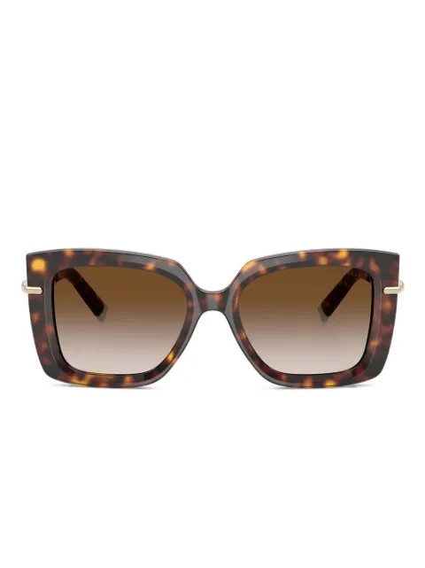 Tiffany & Co Eyewear tortoiseshell square-frame sunglasses Brown TF4199