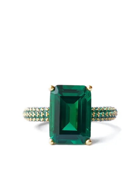 Izabel Display Mega Rectangle ring Green RCCMR