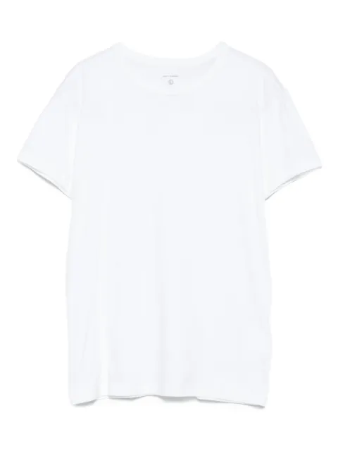 Officine Generale short-sleeve cotton T-shirt White DLCWTEE200