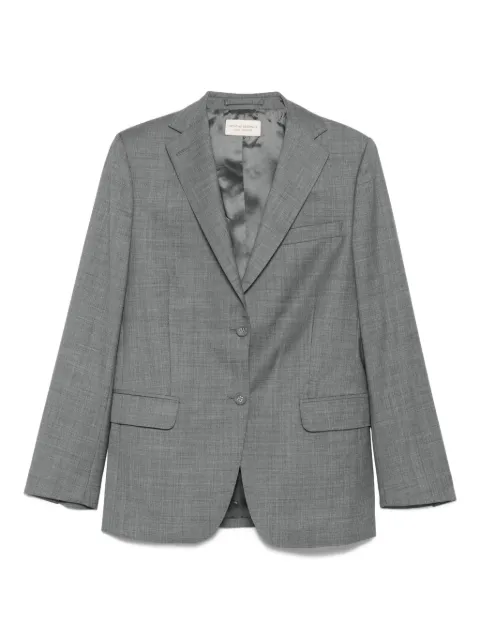 Officine Generale button-fastening single-breasted blazer Grey DLCWTLG401
