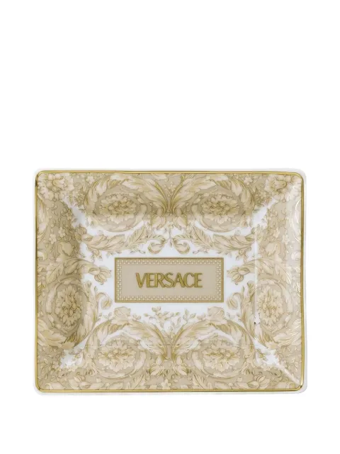 Versace Barocco square tray 15cm Neutrals 1426940378225810