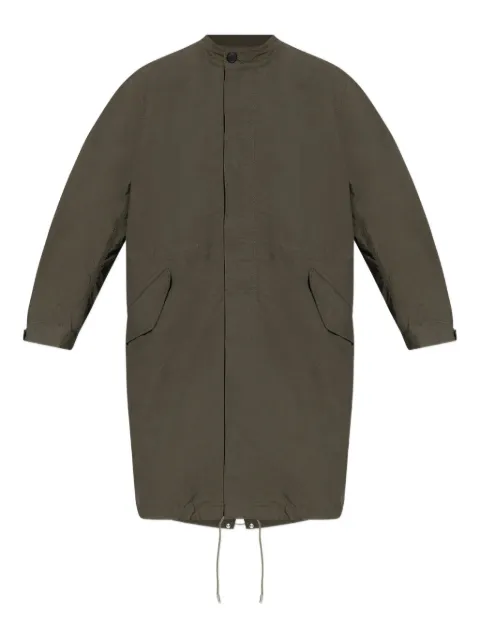 Givenchy logo-print parka coat BM01D1164Z