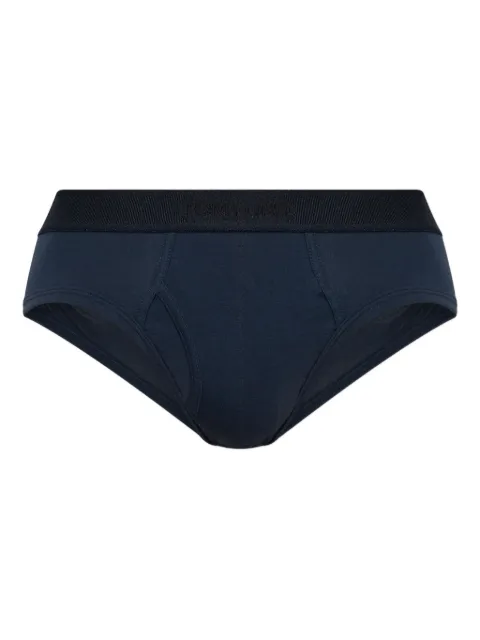 TOM FORD logo-waistband briefs Blue T4LC12040