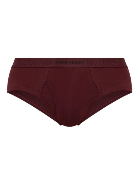 TOM FORD branded-waistband briefs Red T4LC12040