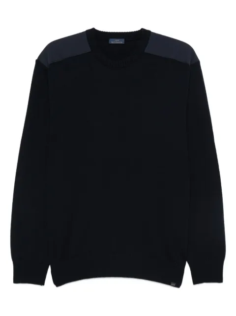 Paul & Shark wool shoulder-patch jumper Blue 99311020