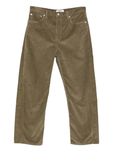 Studio Nicholson corduroy trousers Green SNW1726