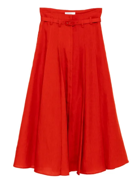 Gabriela Hearst Dugald skirt Red 4253036LA003