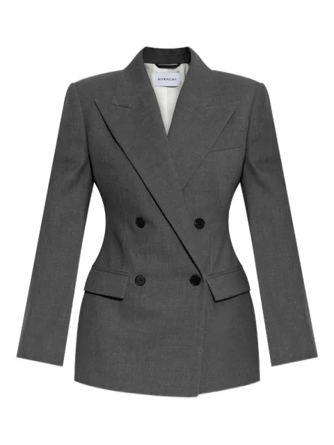 Givenchy double-breasted blazer Grey BW30KW14FU