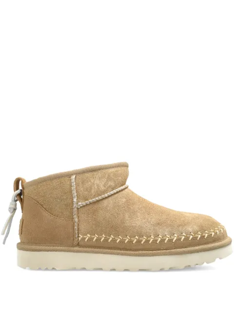 UGG Ultra Mini stitched boots Neutrals 1171538