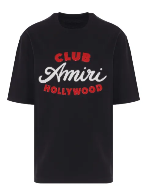AMIRI Club Amiri Hollywood T-shirt Black AMJYTE1243