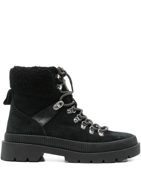 Gant lace-up shearling boots Black 27543338