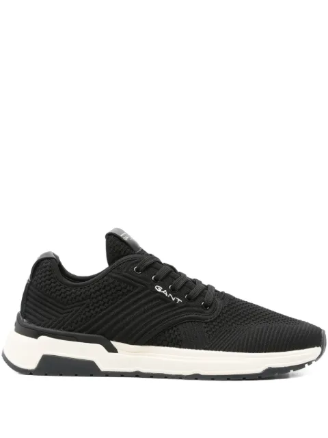 Gant Jeuton textured-knit sneakers Black 28638551