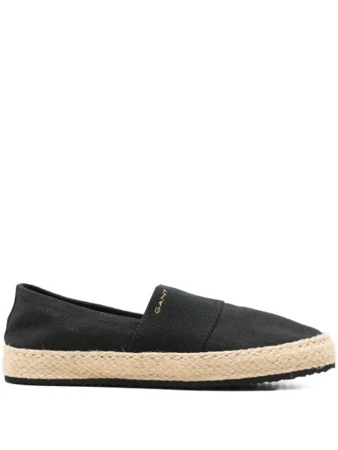 Gant Raffiaville rope espadrilles Black 28569606