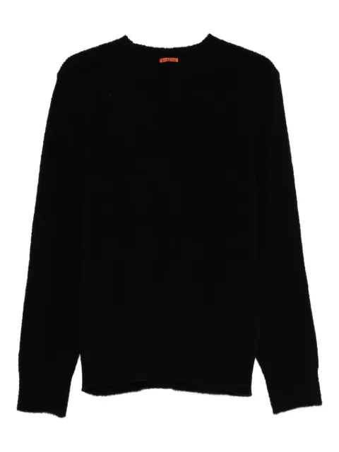 Barena textured crew-neck sweater Black KNU5294509