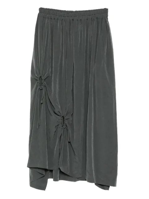 Y's asymmetric skirt Grey YMS03500