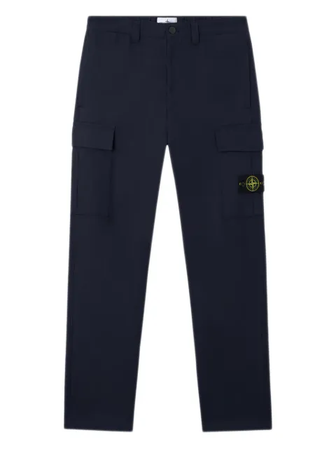 Stone Island Compass-badge trousers Blue K2S153100012S0164