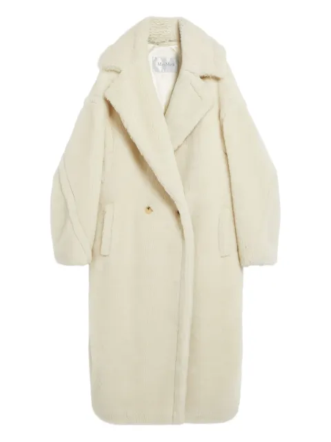 Max Mara Teddy Bear Icon double-breasted coat Neutrals 2521016052600