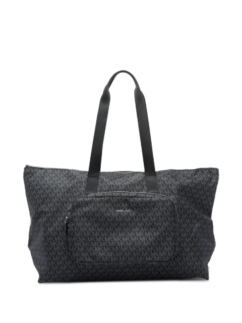Michael Michael Kors logo-plaque tote bag Black 30T5STNT3C001
