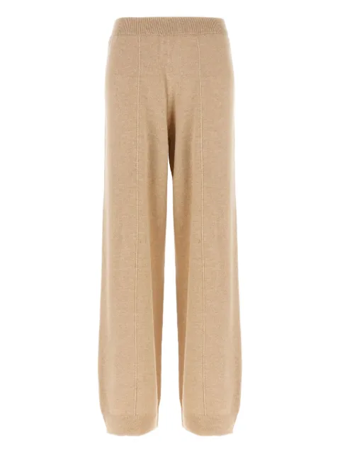 Fabiana Filippi elastic-waistband jewel-detail trousers Neutrals PAD215F336L5170158