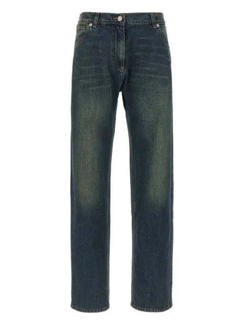 Magda Butrym stonewashed five-pocket straight-leg jeans 180725VNTGBLUE