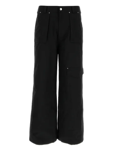 Alexander McQueen pocket cotton trousers Black 840873QSAA9