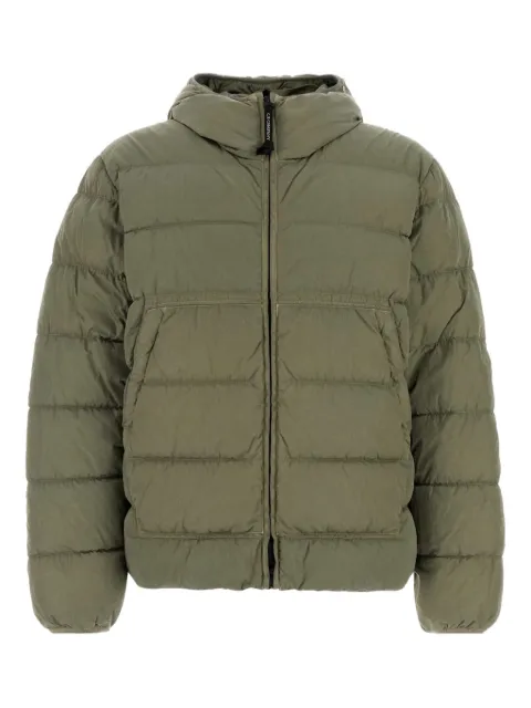 C.P. Company hooded down jacket Green 19CMOW011A005904G