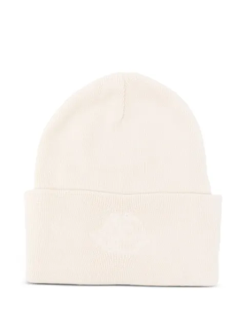 Fiorucci logo-embroidered beanie hat Neutrals U01FPAHA215KN01NA02