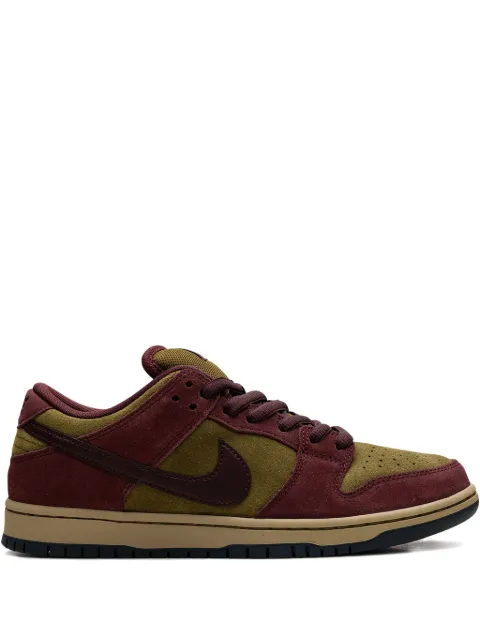 Nike SB Dunk Low "Burgundy Crush/Olive Flak" sneakers Red HQ1625