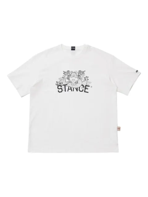 Stance graphic-print cotton T-shirt White ST25SSMJSS013