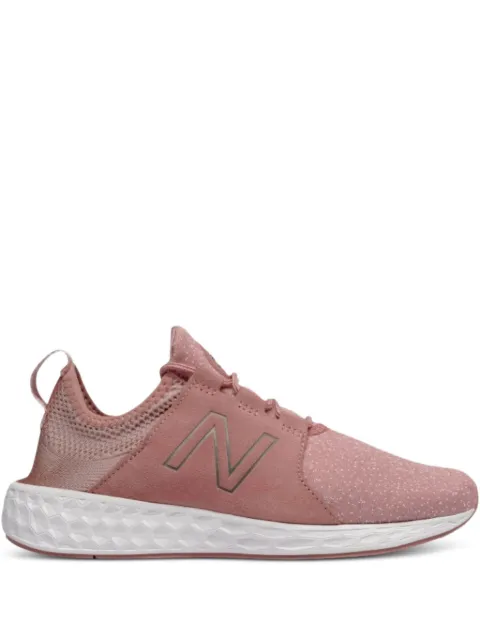 New Balance speckled suede trainers Pink WLCRUZHW