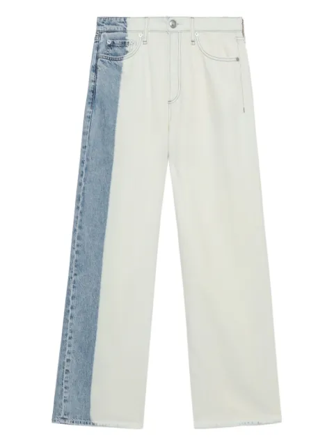 rag & bone Logan two-tone jeans White WDD25P1004RGBS