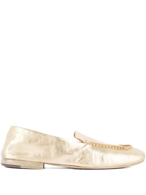 Marsèll Mandolo leather loafers Gold MW848781LOR