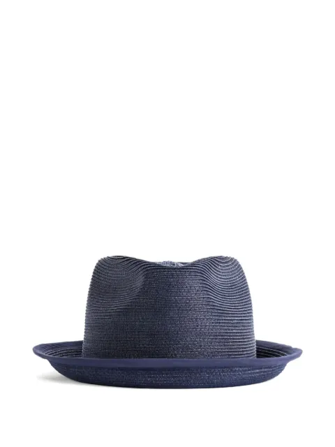 Casey Casey straw hat Blue A63NAVY