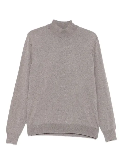 Tagliatore high-neck long-sleeve sweater Neutrals LIONELGSI2501140