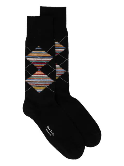 Paul Smith Argyle socks Black M1A380CIT577A
